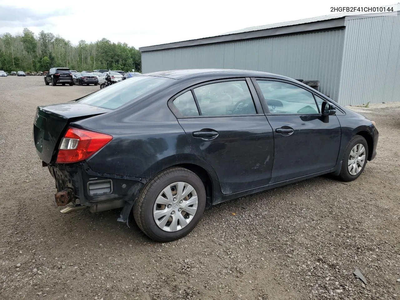 2012 Honda Civic Lx VIN: 2HGFB2F41CH010144 Lot: 66061554