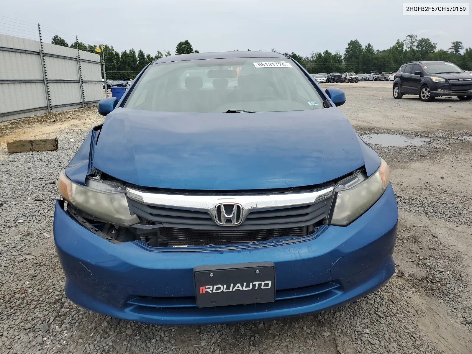 2HGFB2F57CH570159 2012 Honda Civic Lx