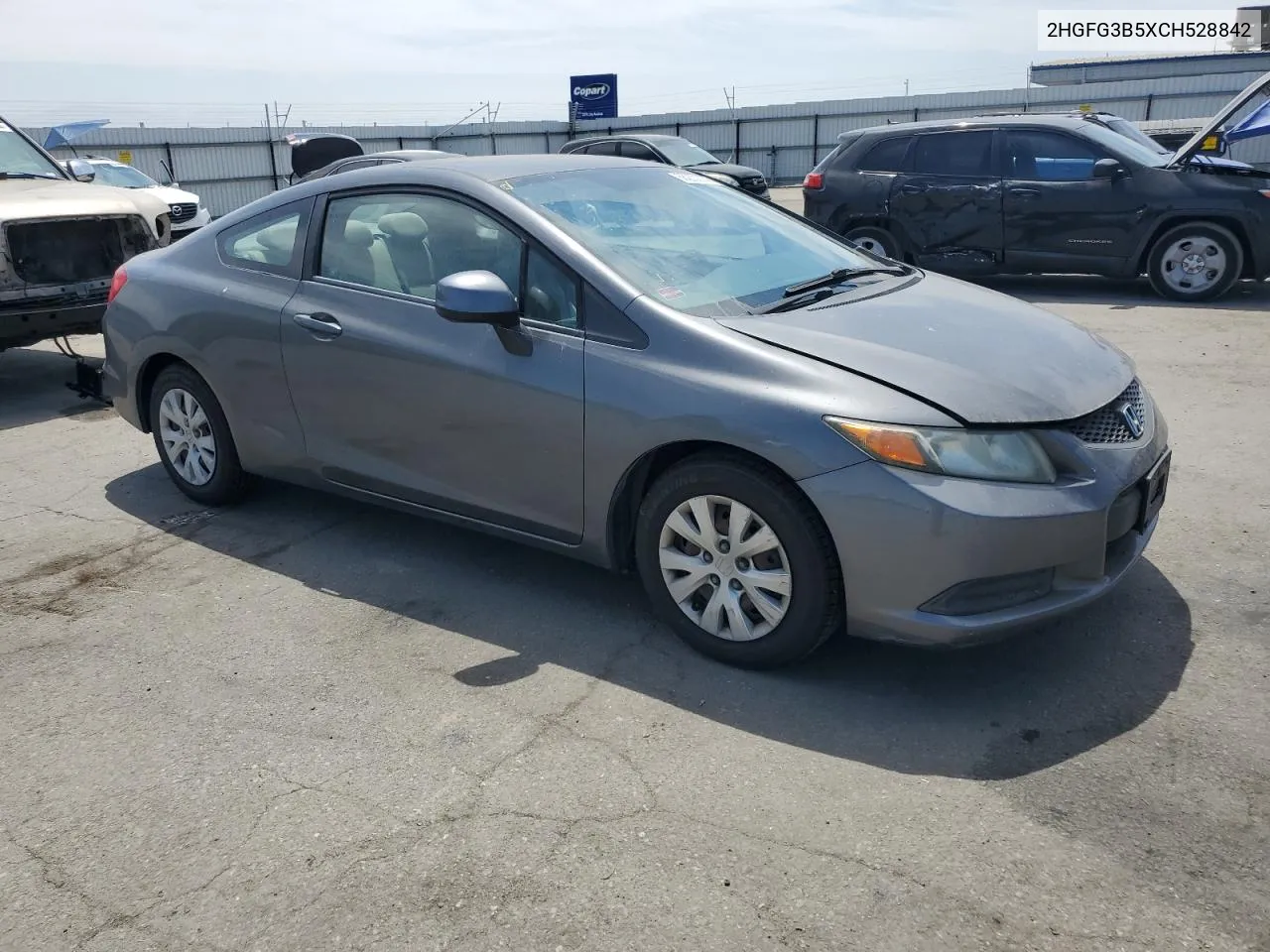 2HGFG3B5XCH528842 2012 Honda Civic Lx