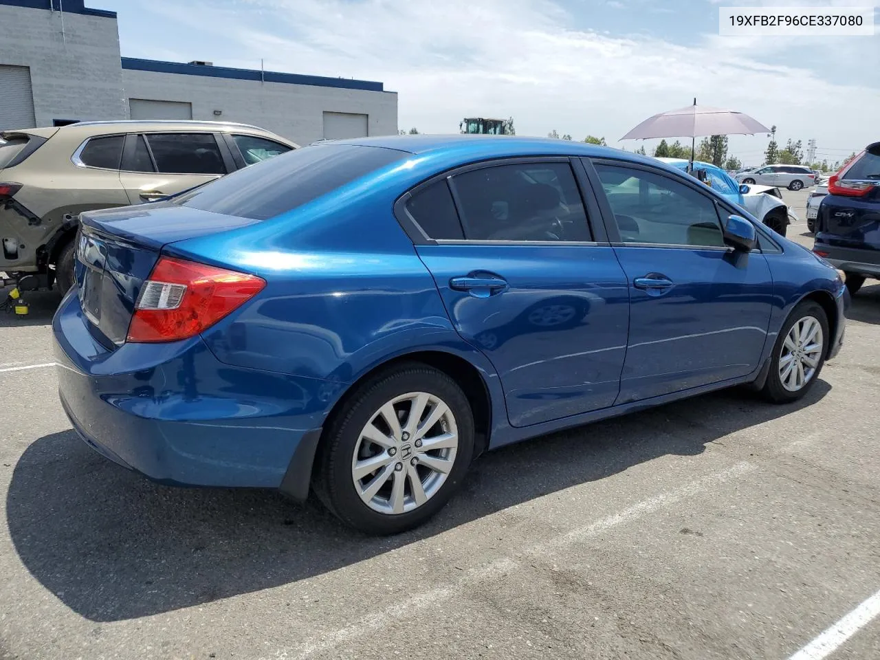 19XFB2F96CE337080 2012 Honda Civic Exl