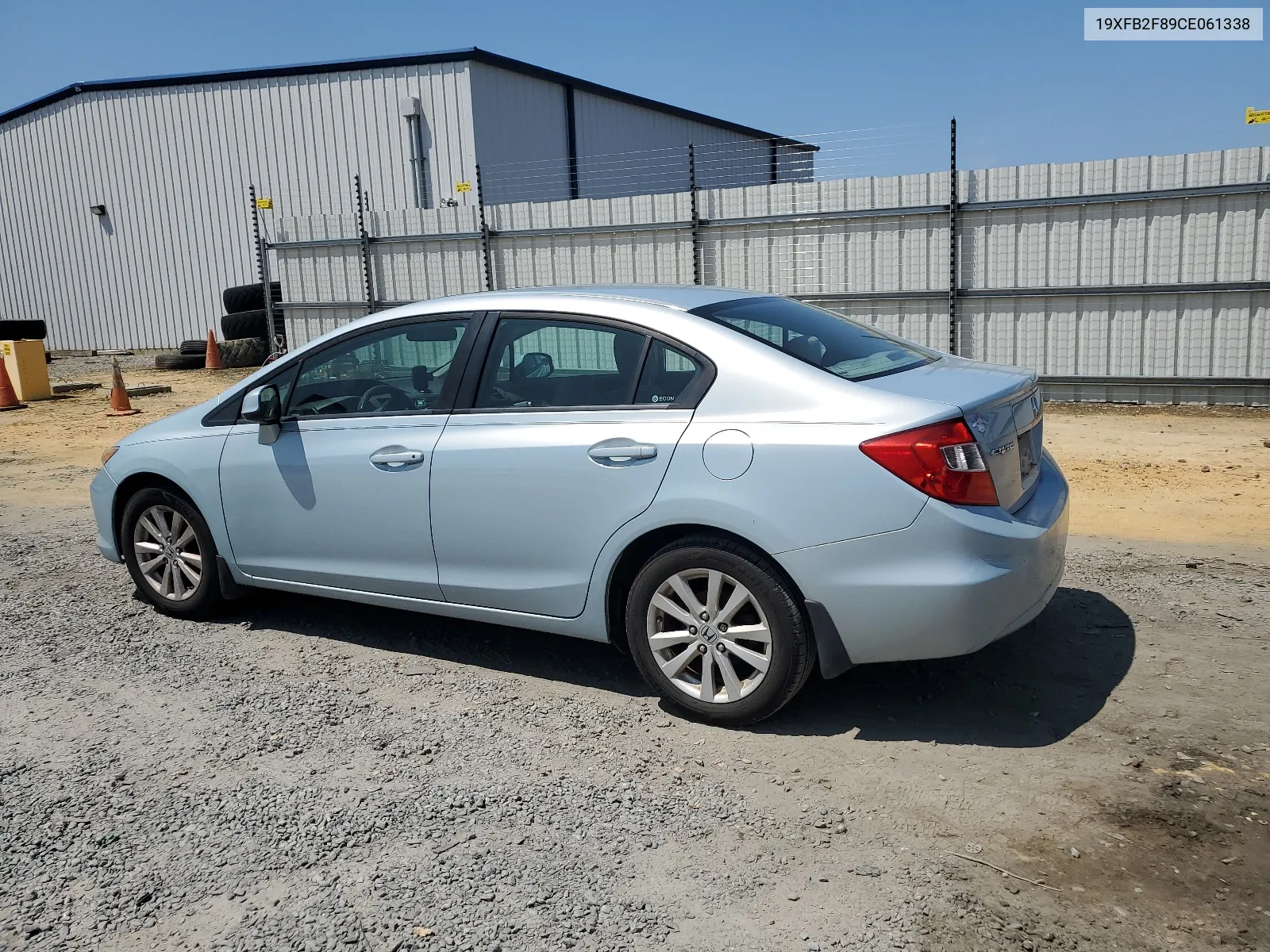 2012 Honda Civic Ex VIN: 19XFB2F89CE061338 Lot: 66603084