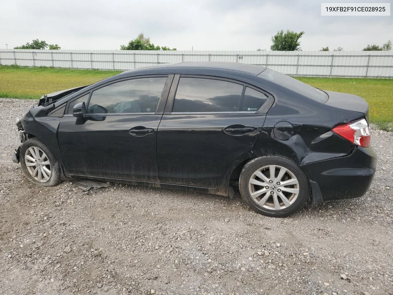 2012 Honda Civic Exl VIN: 19XFB2F91CE028925 Lot: 66894814