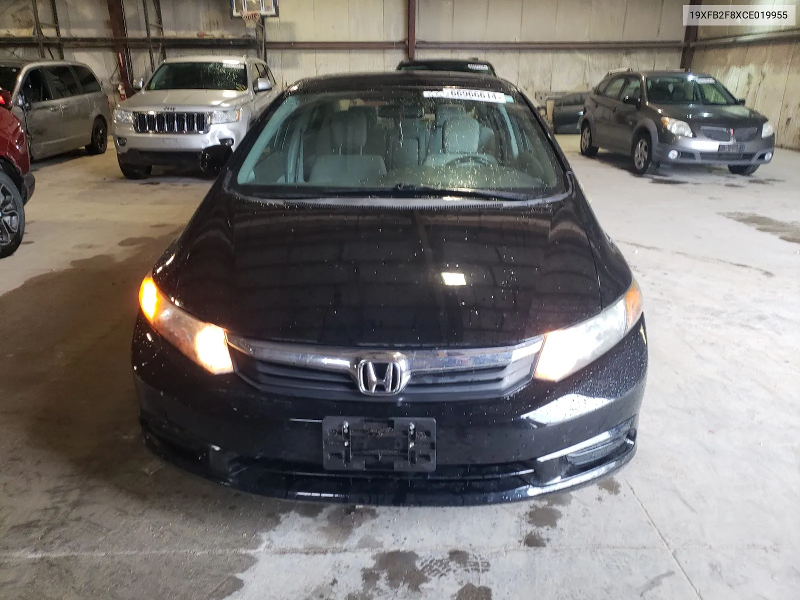 2012 Honda Civic Ex VIN: 19XFB2F8XCE019955 Lot: 66966614