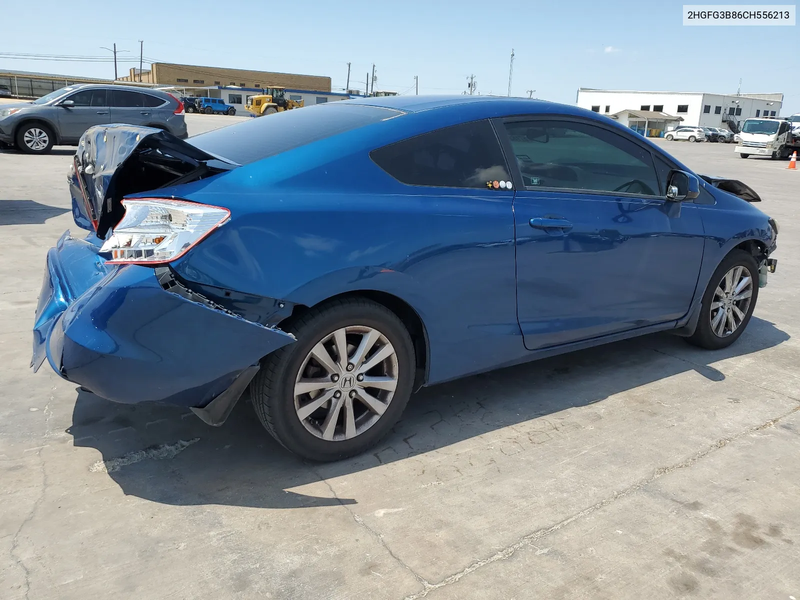 2012 Honda Civic Ex VIN: 2HGFG3B86CH556213 Lot: 67165694