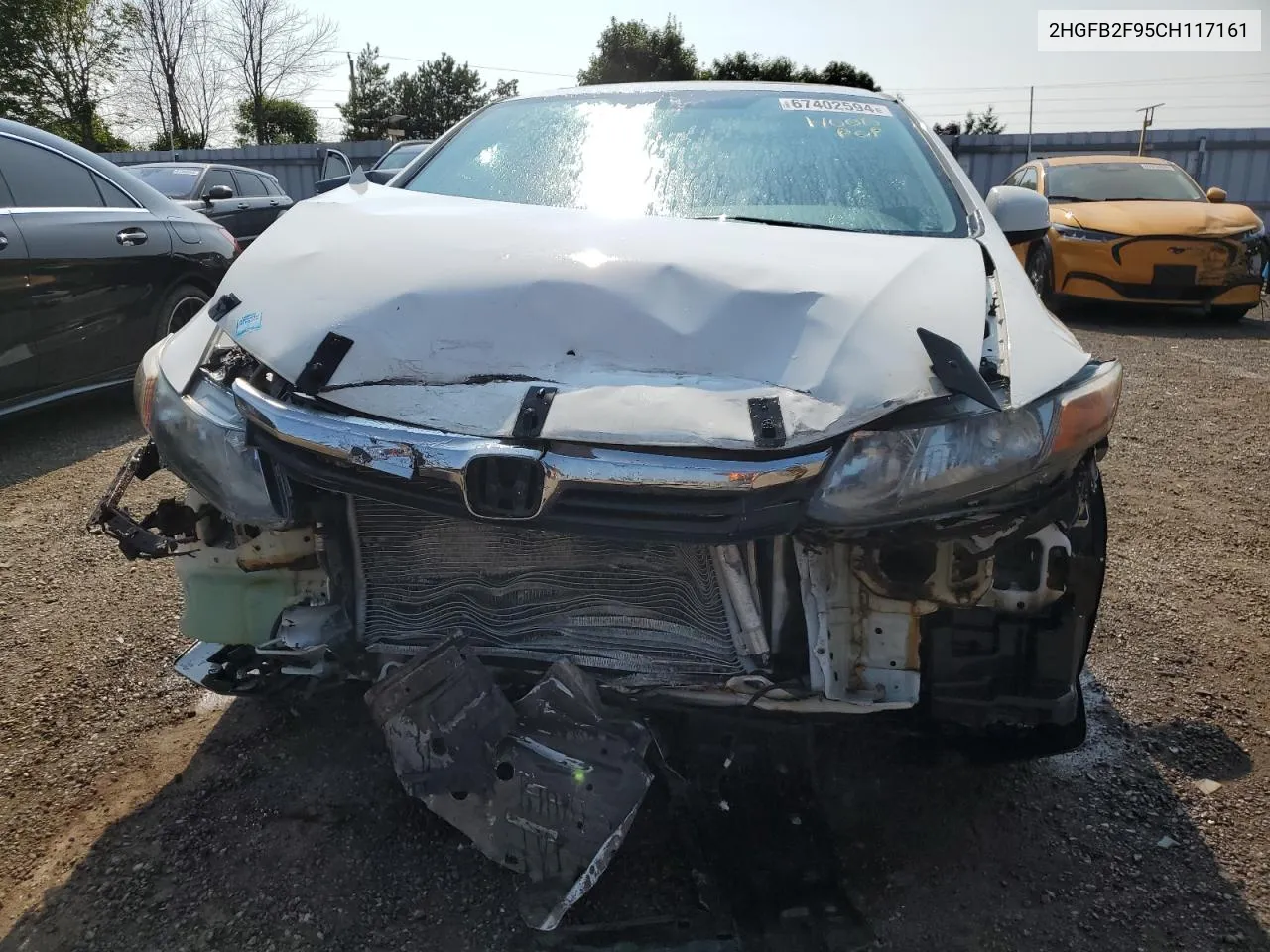 2HGFB2F95CH117161 2012 Honda Civic Exl