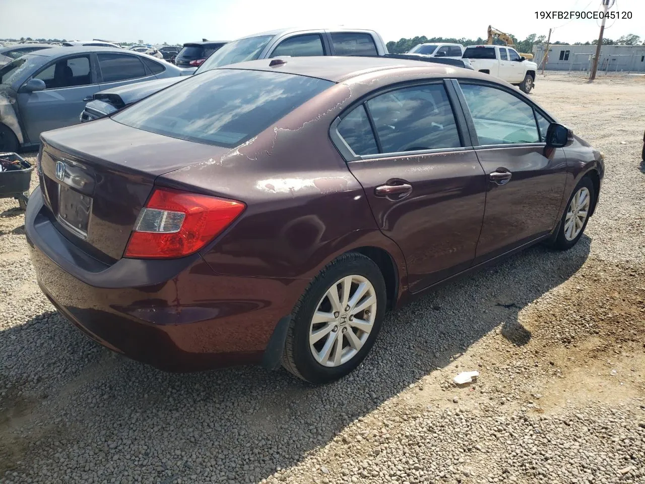 19XFB2F90CE045120 2012 Honda Civic Exl