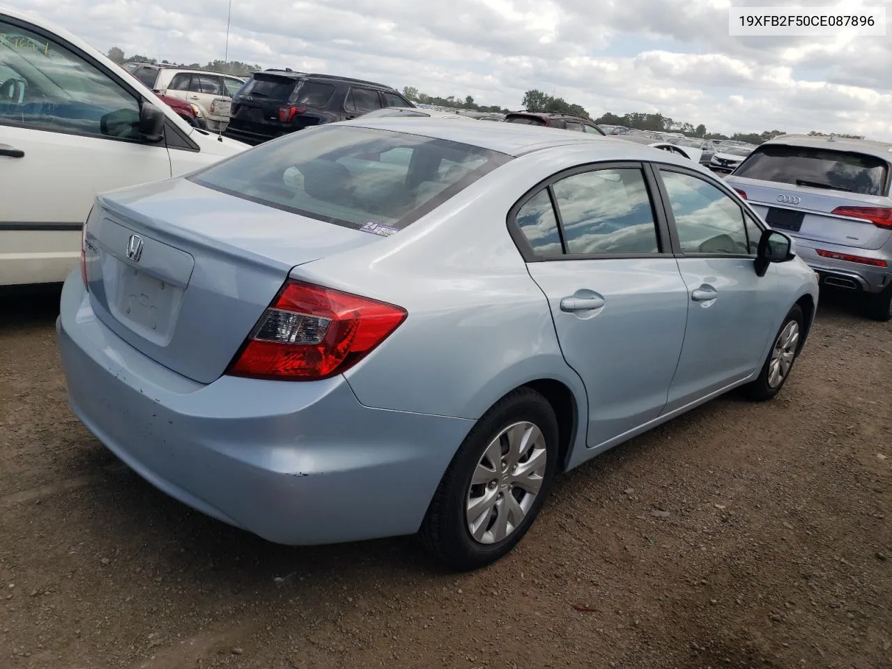 2012 Honda Civic Lx VIN: 19XFB2F50CE087896 Lot: 68014104