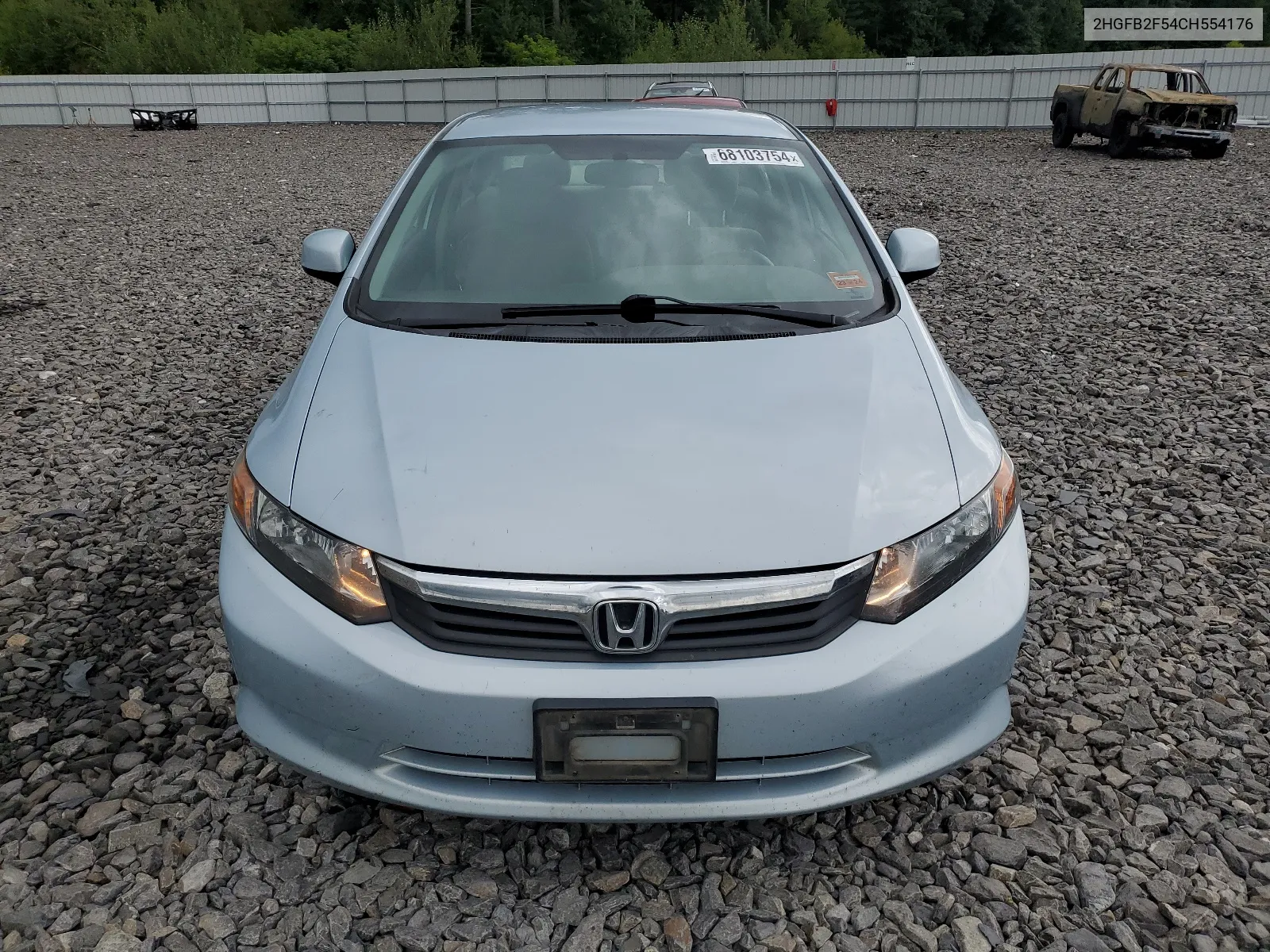 2HGFB2F54CH554176 2012 Honda Civic Lx