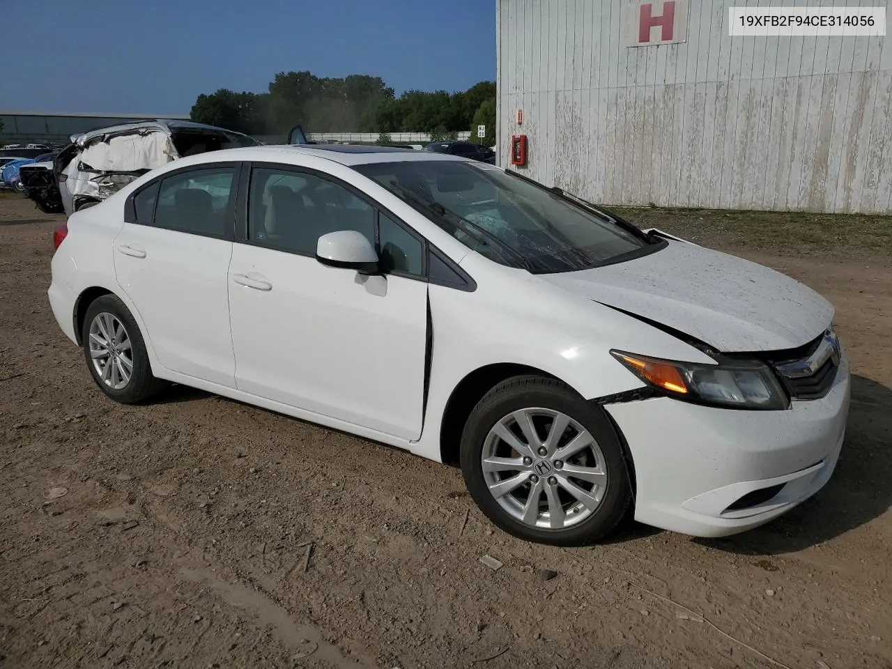 19XFB2F94CE314056 2012 Honda Civic Exl