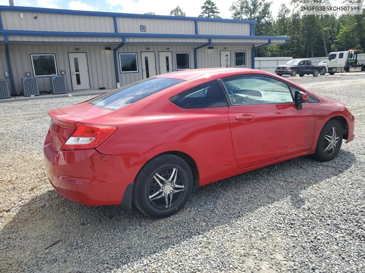 2012 Honda Civic Lx VIN: 2HGFG3B5XCH507599 Lot: 68694044