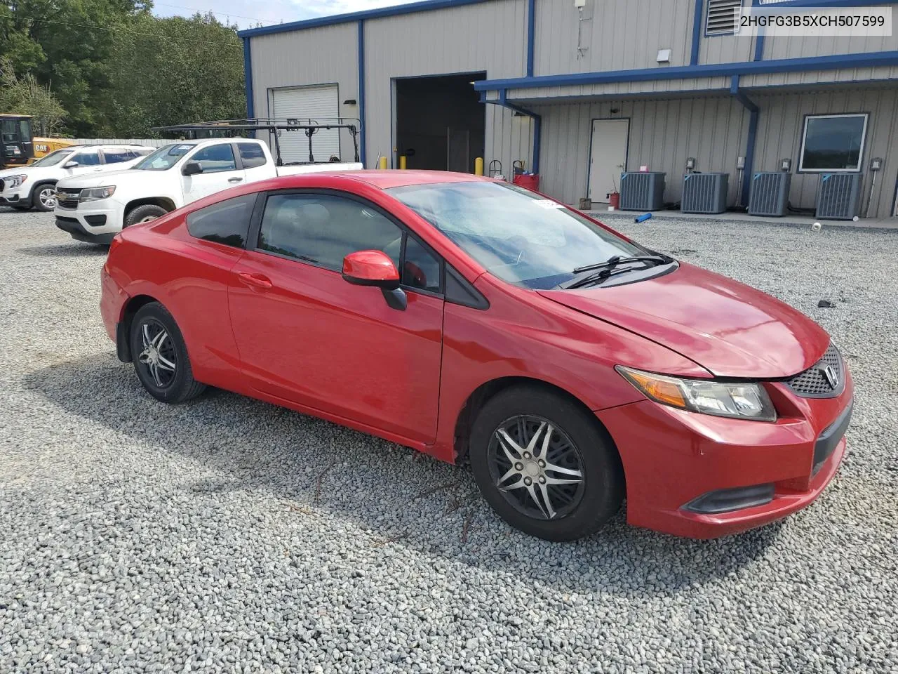 2012 Honda Civic Lx VIN: 2HGFG3B5XCH507599 Lot: 68694044