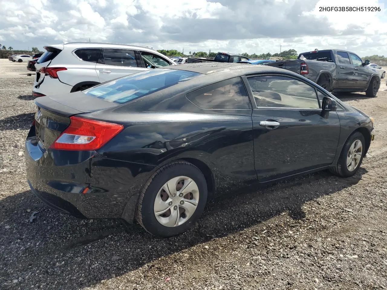 2HGFG3B58CH519296 2012 Honda Civic Lx