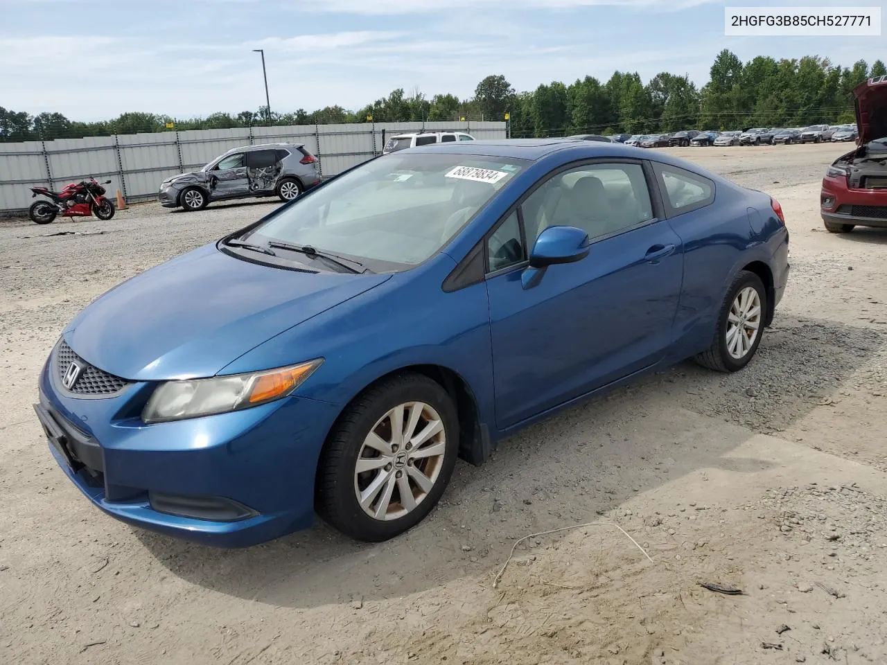 2HGFG3B85CH527771 2012 Honda Civic Ex