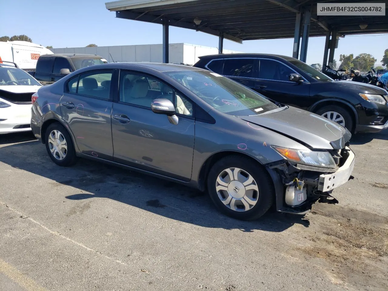 JHMFB4F32CS004782 2012 Honda Civic Hybrid L