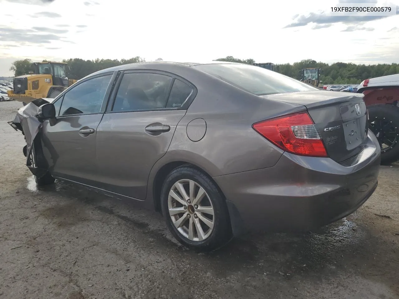 19XFB2F90CE000579 2012 Honda Civic Exl