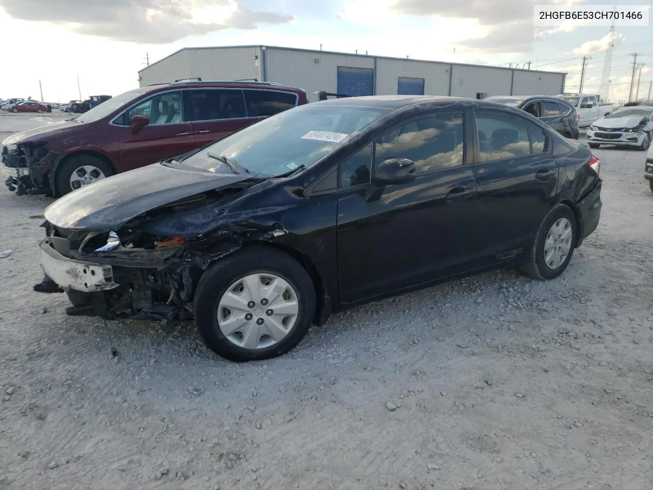 2HGFB6E53CH701466 2012 Honda Civic Si