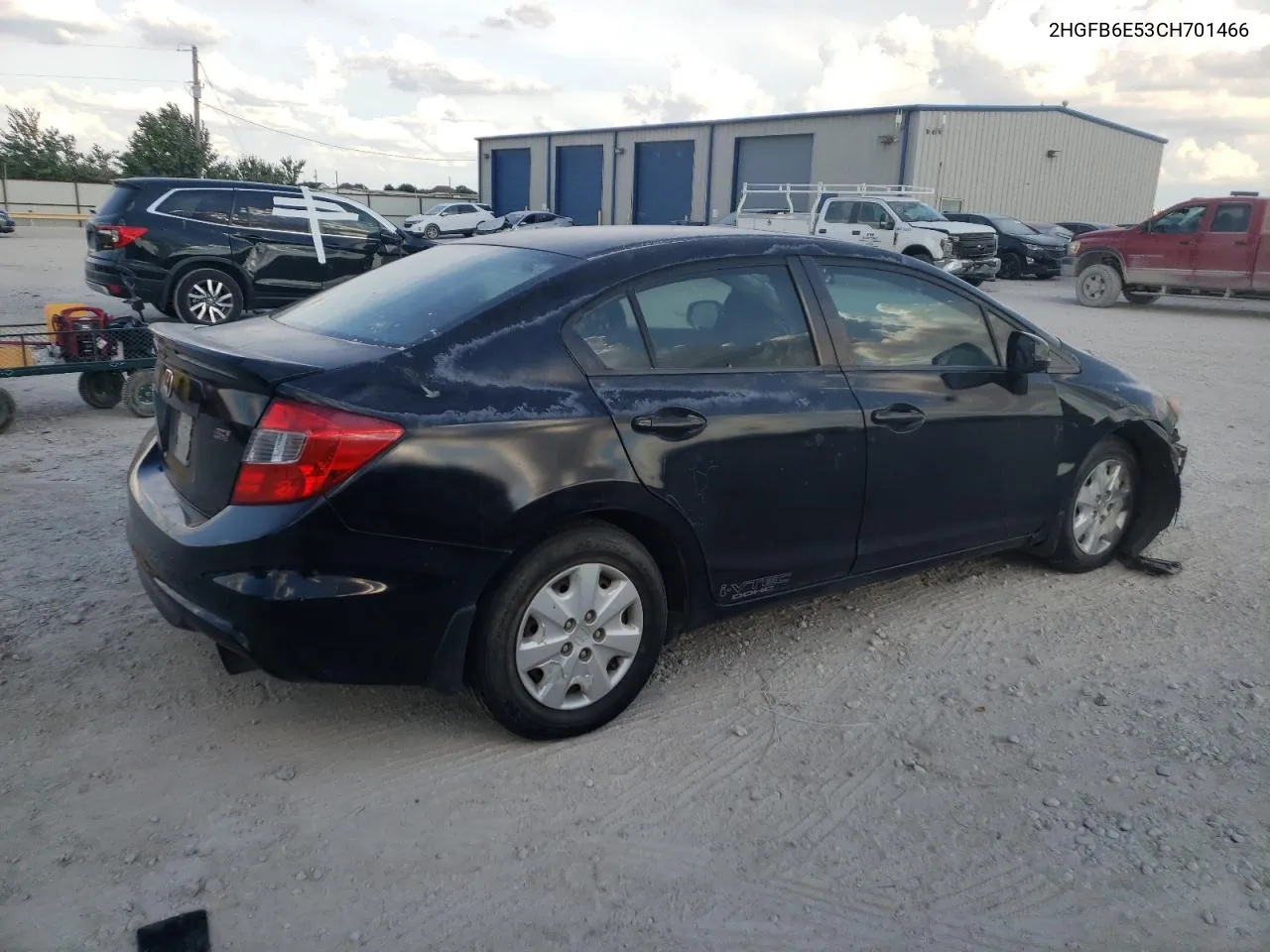 2012 Honda Civic Si VIN: 2HGFB6E53CH701466 Lot: 69407424