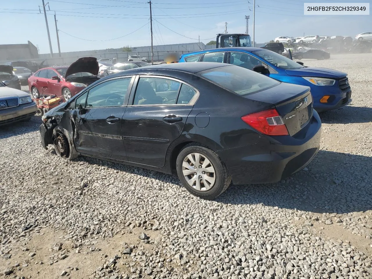 2HGFB2F52CH329349 2012 Honda Civic Lx