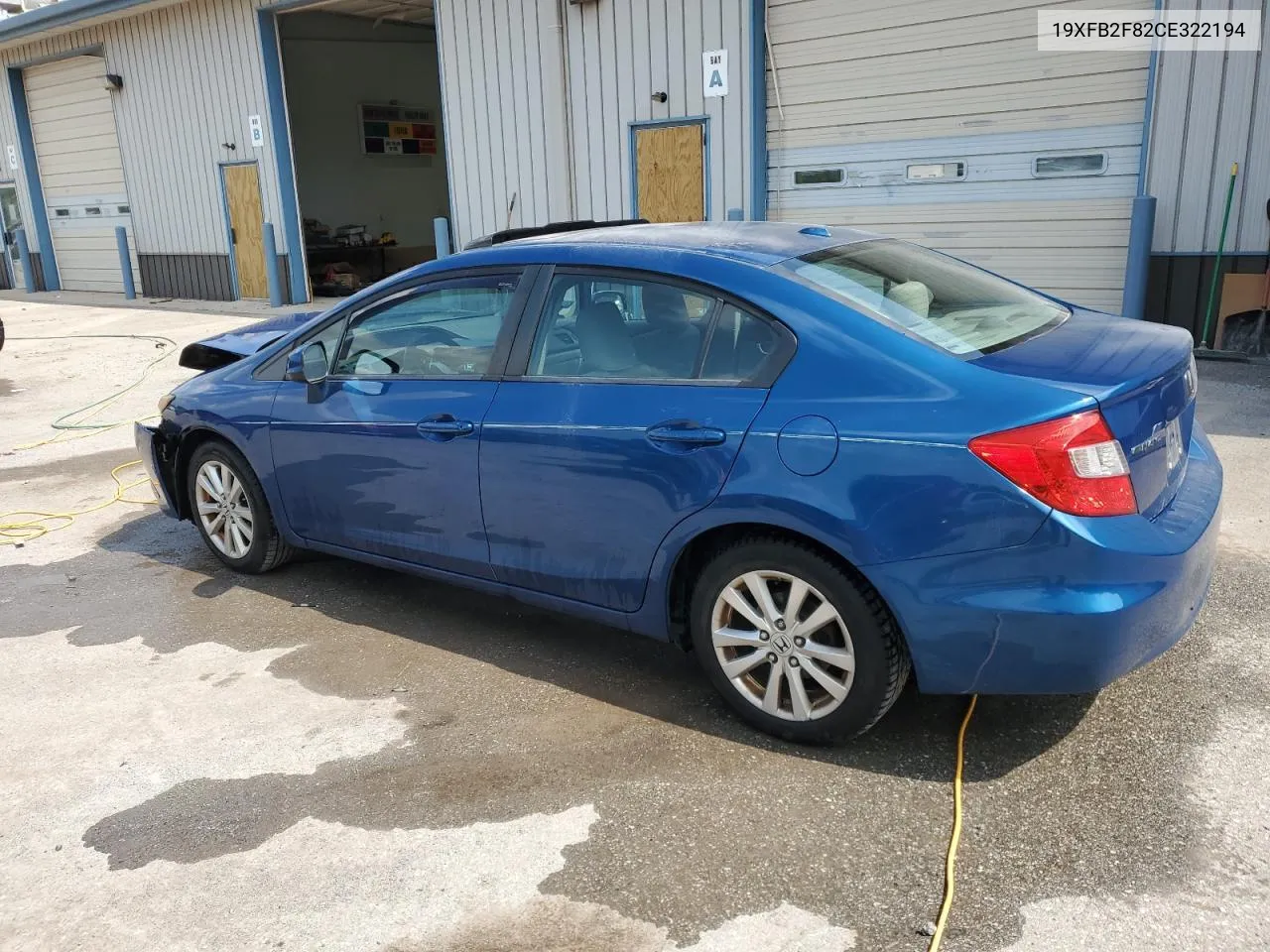 2012 Honda Civic Ex VIN: 19XFB2F82CE322194 Lot: 69477994