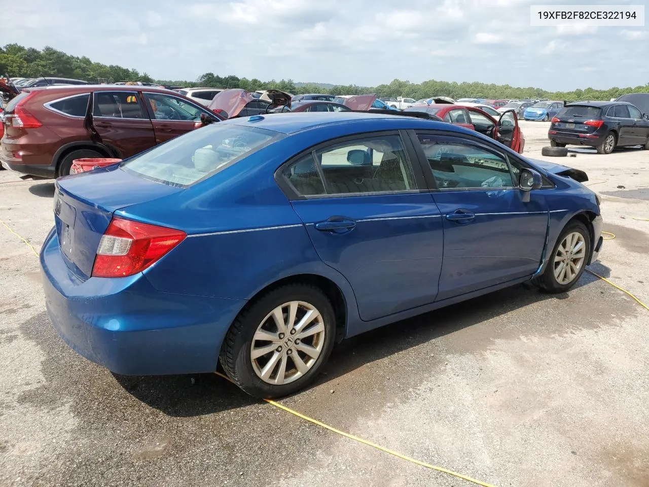 19XFB2F82CE322194 2012 Honda Civic Ex