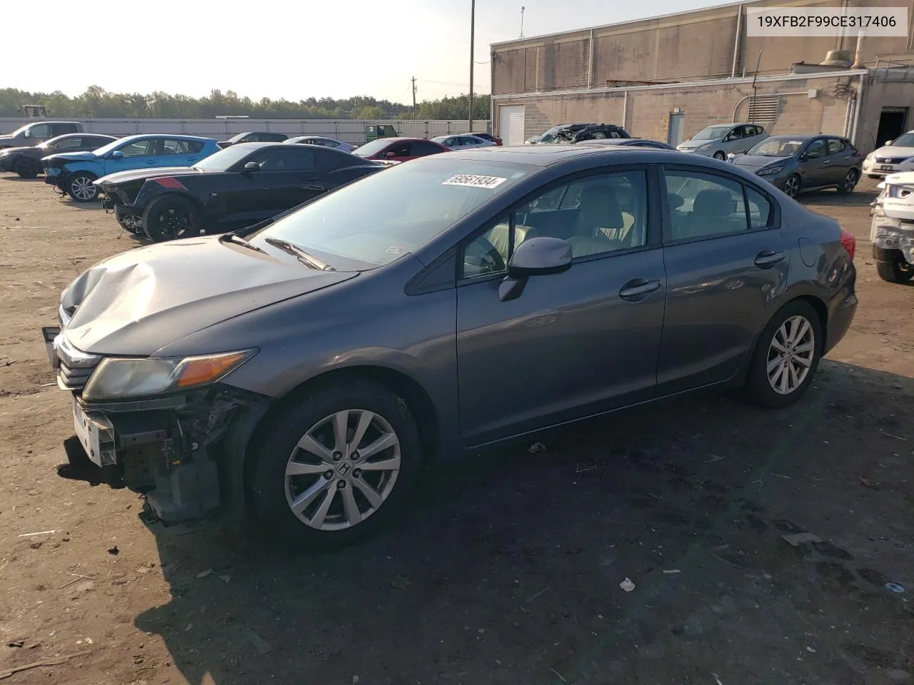 19XFB2F99CE317406 2012 Honda Civic Exl