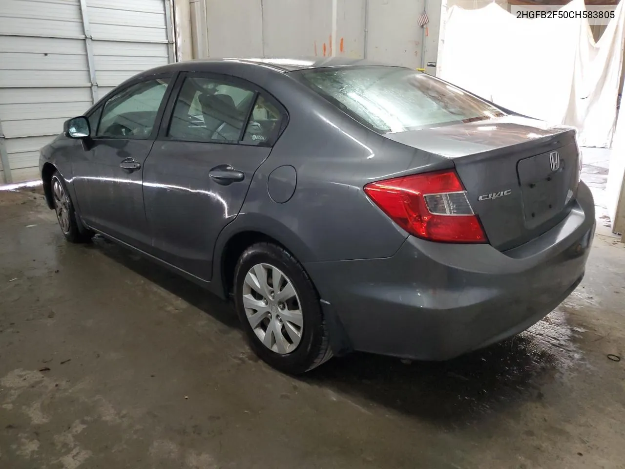 2012 Honda Civic Lx VIN: 2HGFB2F50CH583805 Lot: 69771994