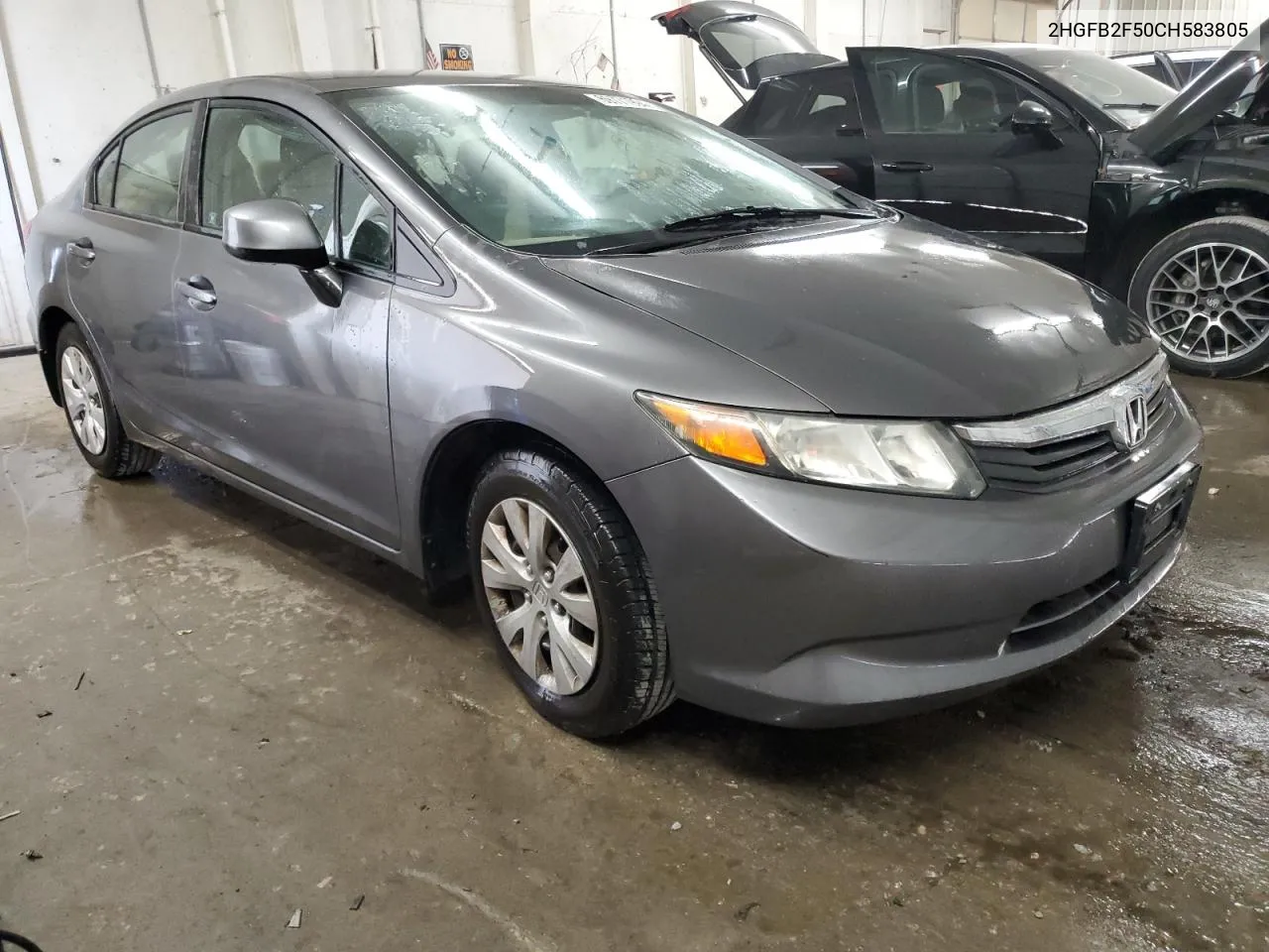 2012 Honda Civic Lx VIN: 2HGFB2F50CH583805 Lot: 69771994