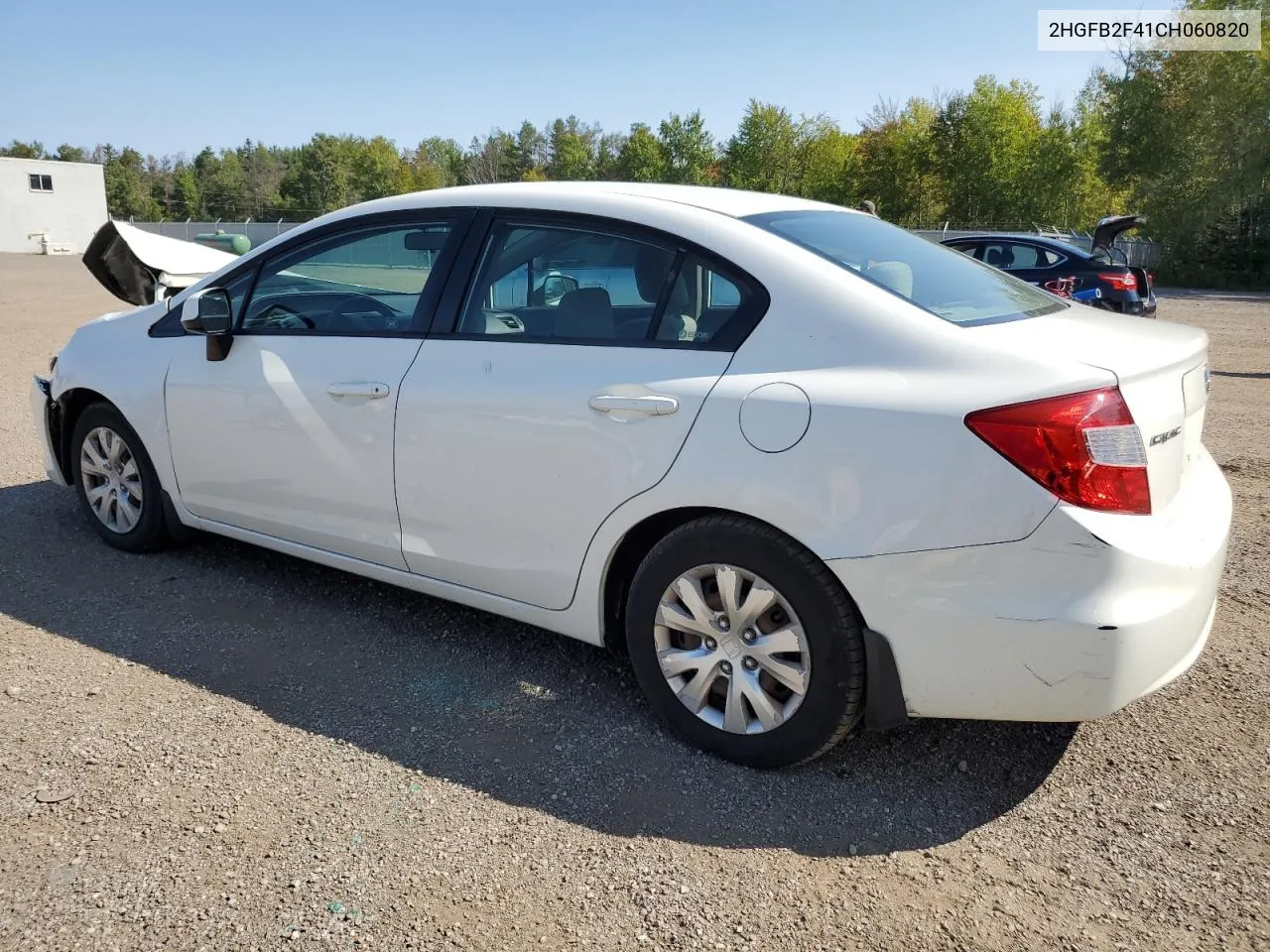 2012 Honda Civic Lx VIN: 2HGFB2F41CH060820 Lot: 69953584