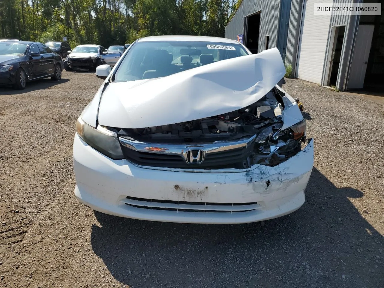 2HGFB2F41CH060820 2012 Honda Civic Lx