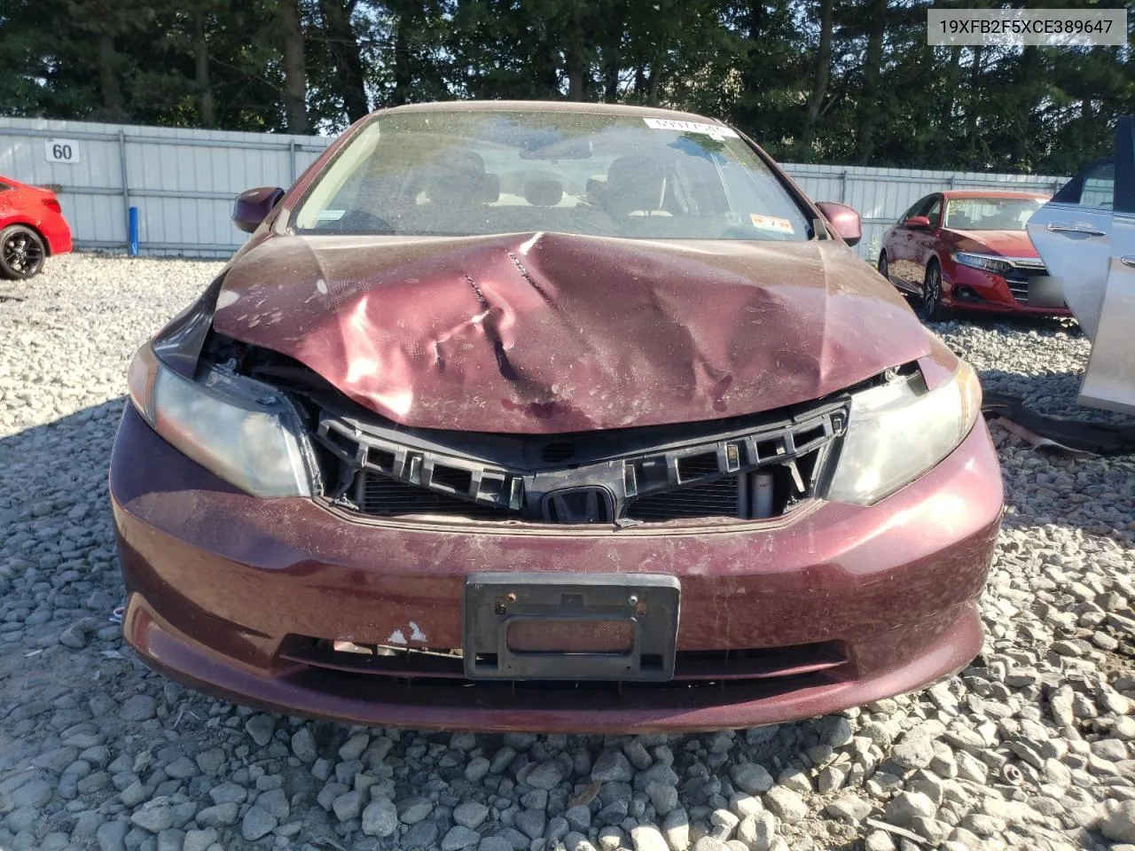 19XFB2F5XCE389647 2012 Honda Civic Lx