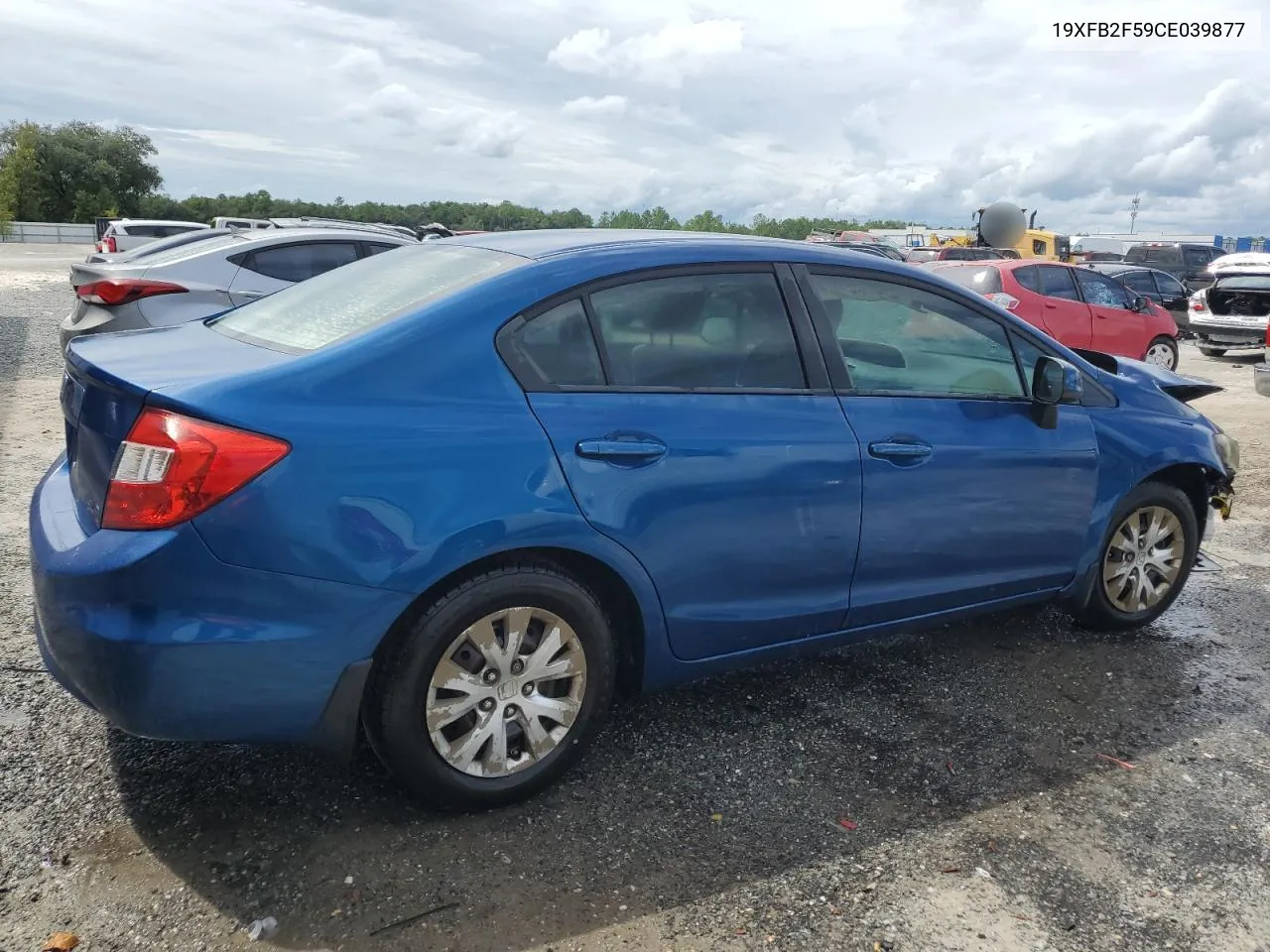 19XFB2F59CE039877 2012 Honda Civic Lx