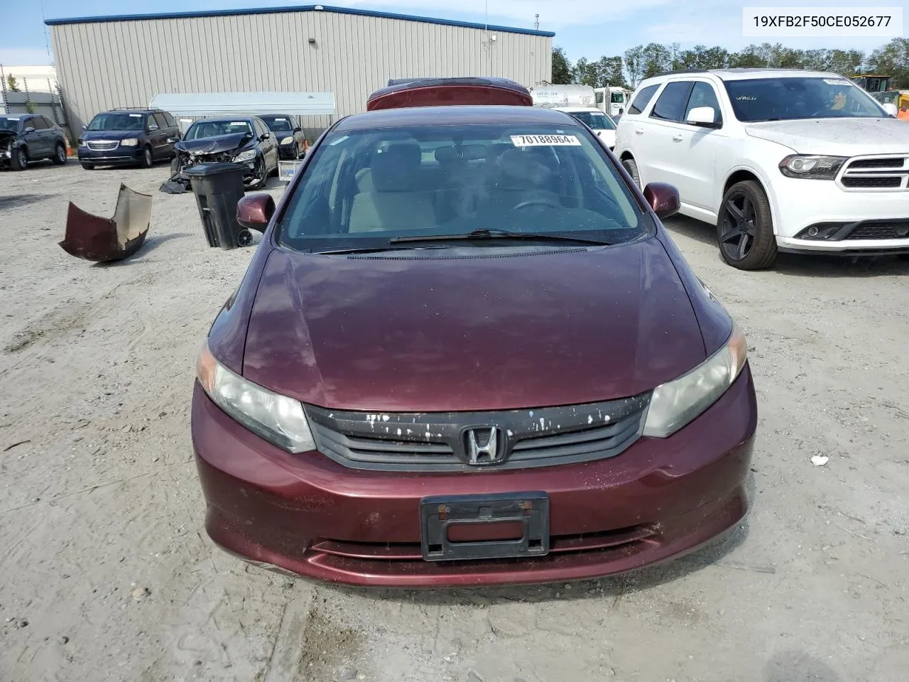 19XFB2F50CE052677 2012 Honda Civic Lx