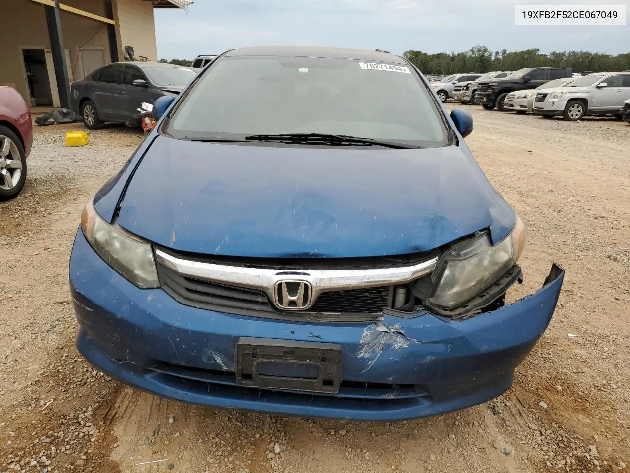 19XFB2F52CE067049 2012 Honda Civic Lx