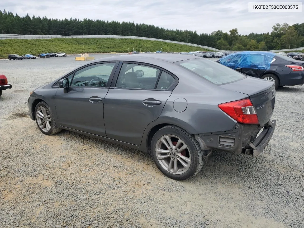 2012 Honda Civic Lx VIN: 19XFB2F53CE008575 Lot: 70469184