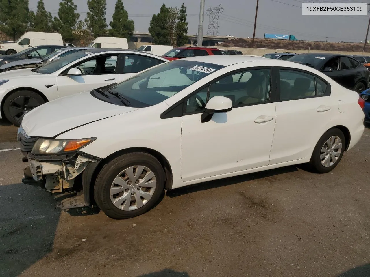 19XFB2F50CE353109 2012 Honda Civic Lx