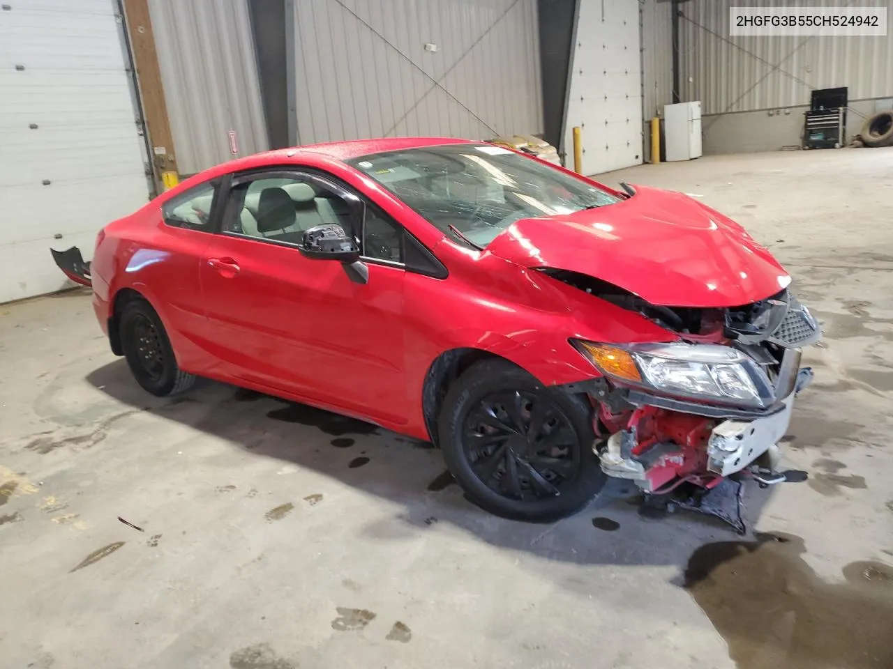 2HGFG3B55CH524942 2012 Honda Civic Lx