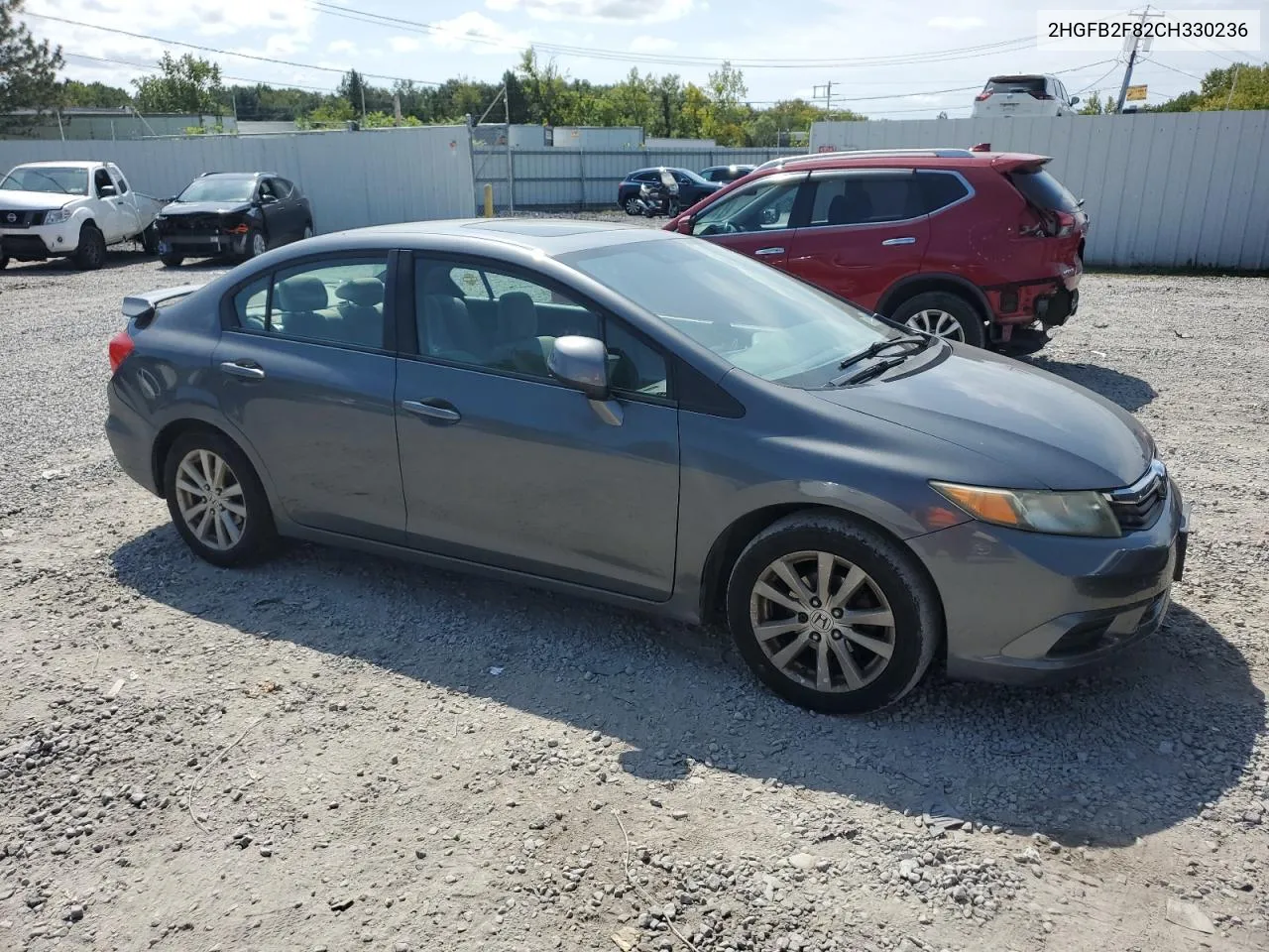 2012 Honda Civic Ex VIN: 2HGFB2F82CH330236 Lot: 70596644