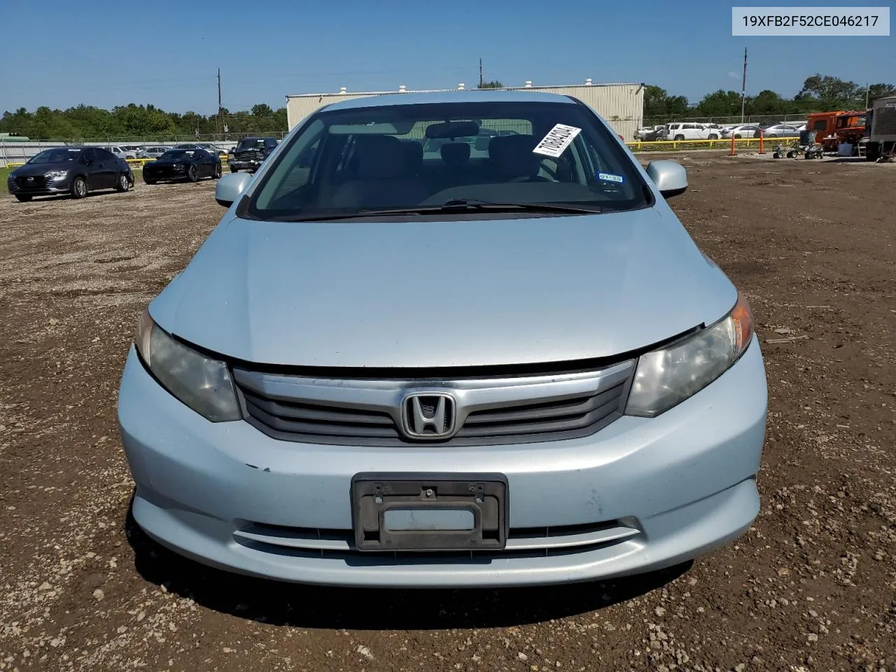 2012 Honda Civic Lx VIN: 19XFB2F52CE046217 Lot: 70684204