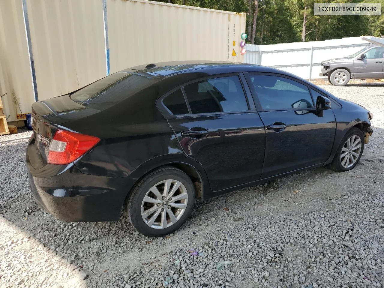 2012 Honda Civic Ex VIN: 19XFB2F89CE009949 Lot: 70975894