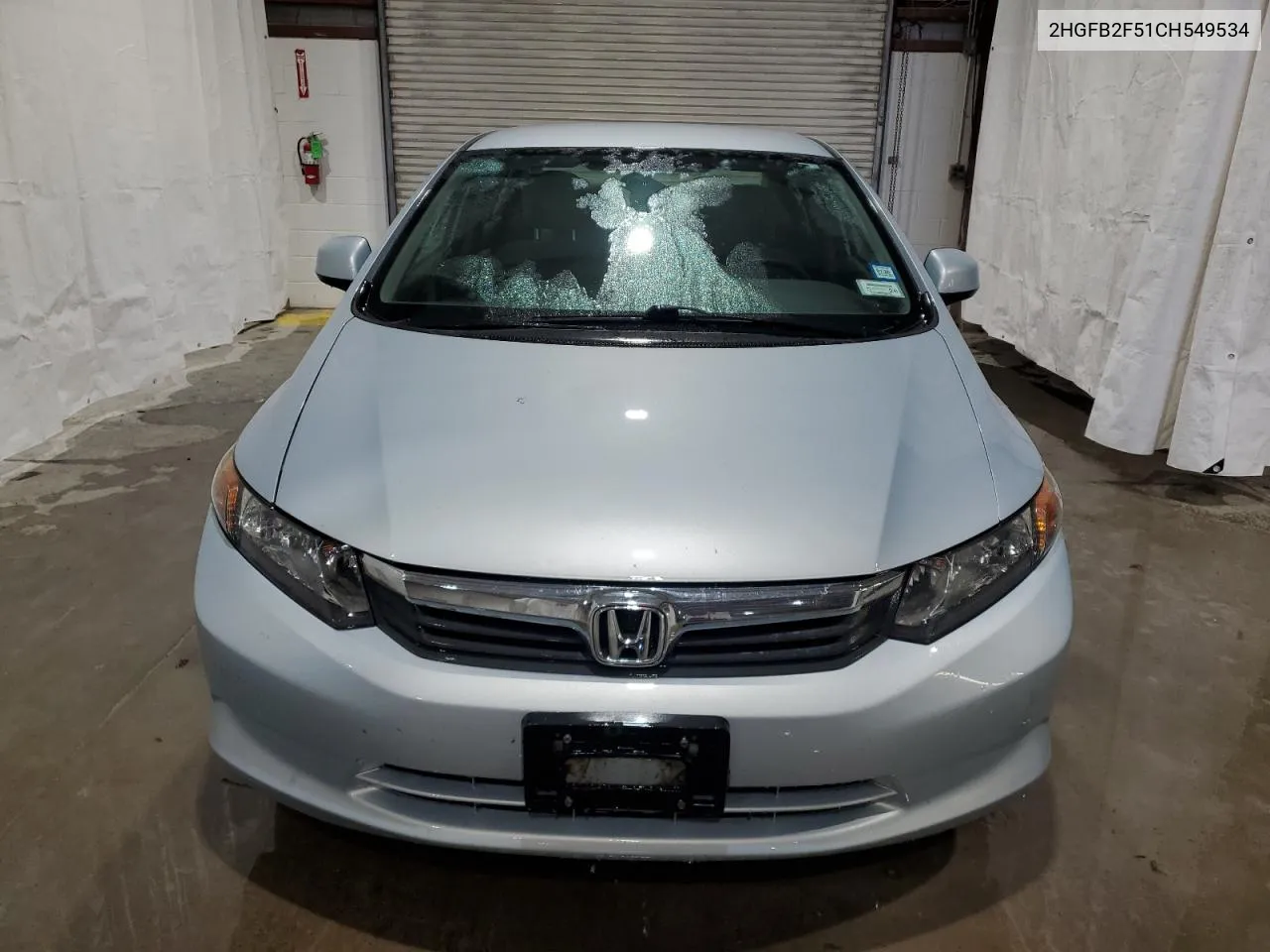 2012 Honda Civic Lx VIN: 2HGFB2F51CH549534 Lot: 71222474