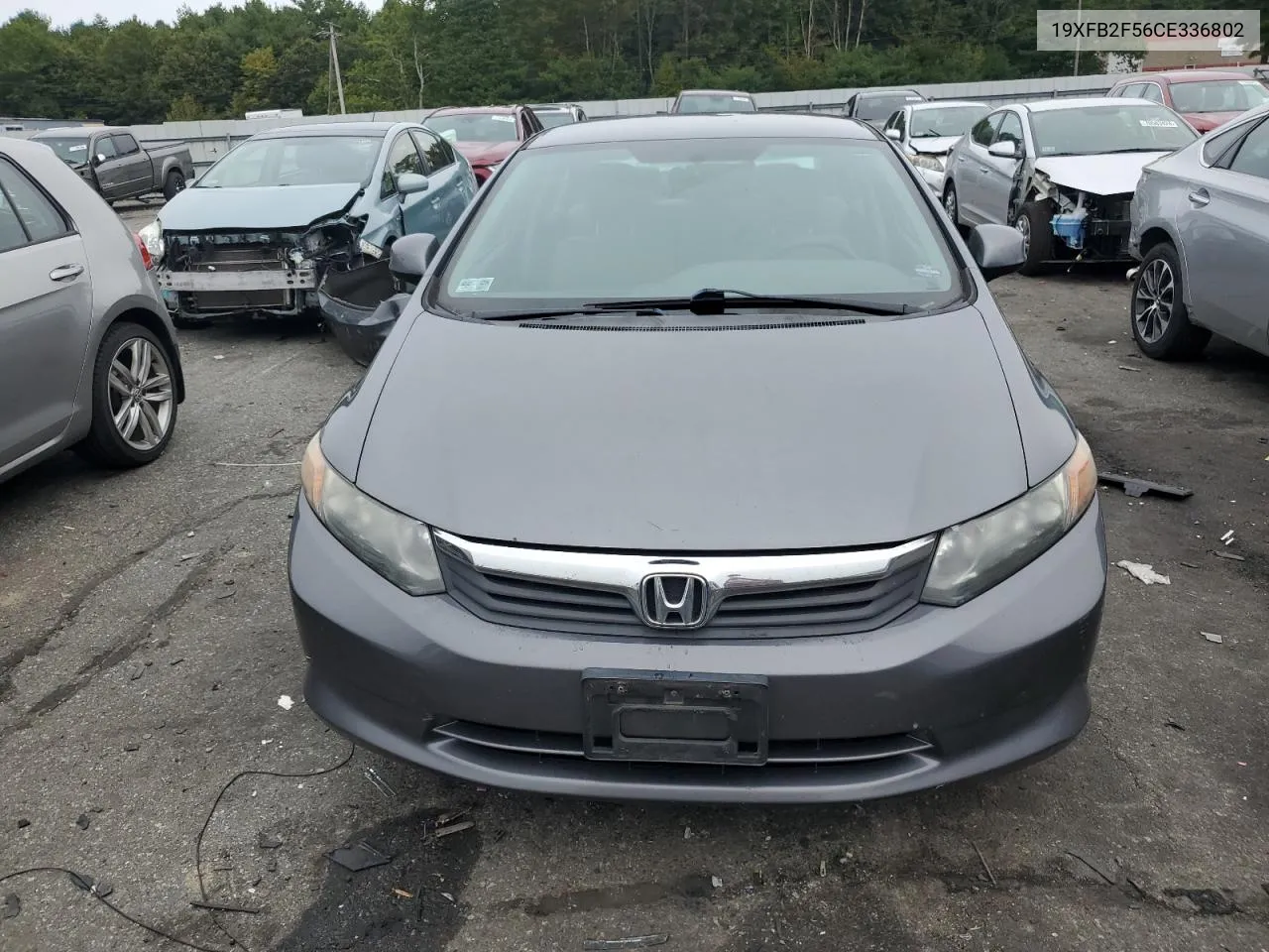 2012 Honda Civic Lx VIN: 19XFB2F56CE336802 Lot: 71389054