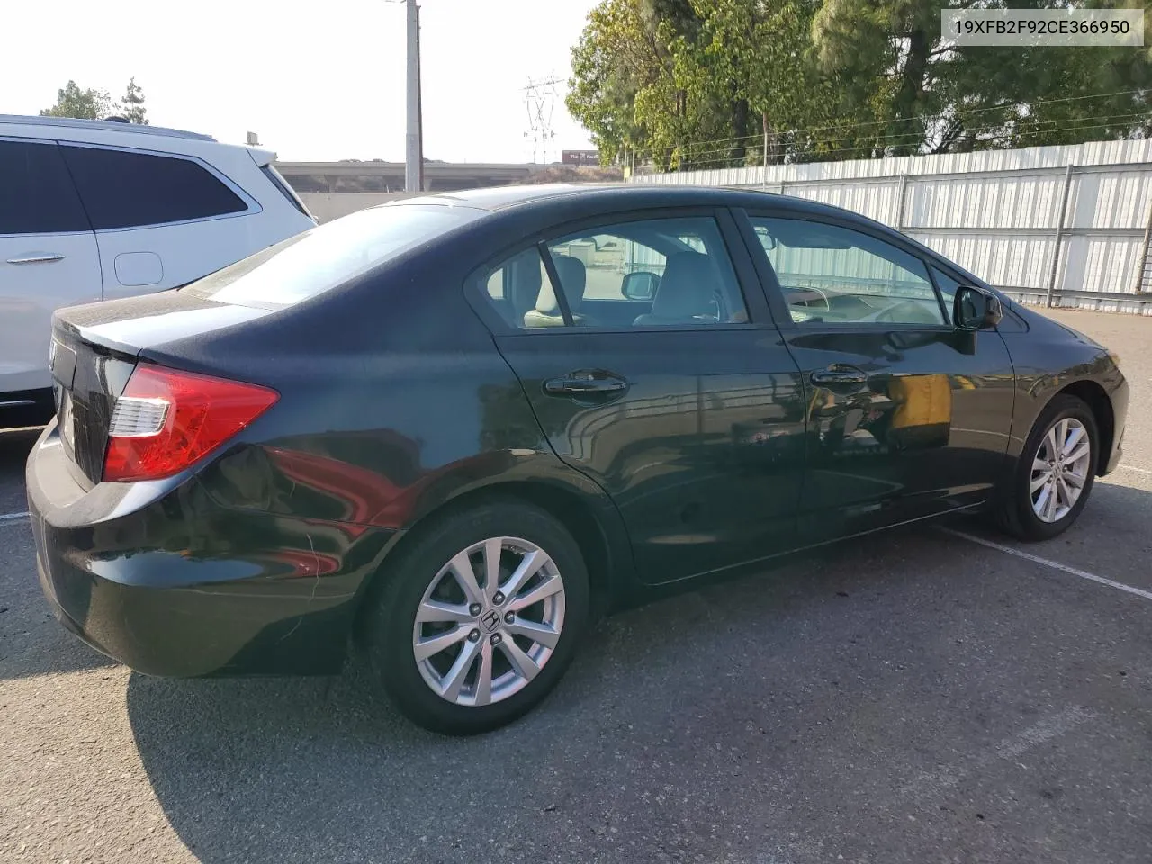 19XFB2F92CE366950 2012 Honda Civic Exl