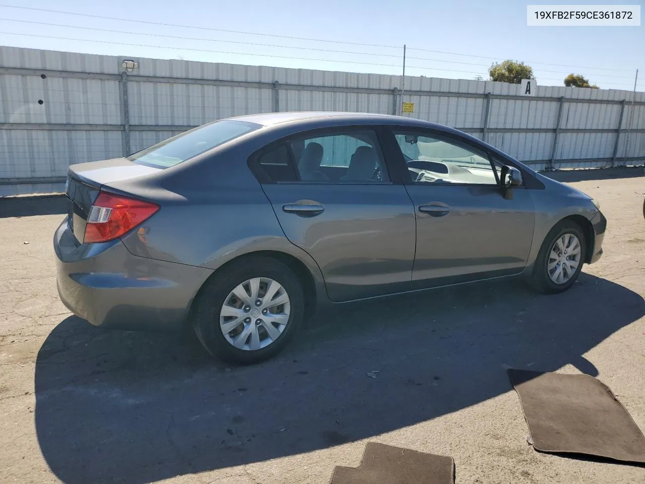 19XFB2F59CE361872 2012 Honda Civic Lx