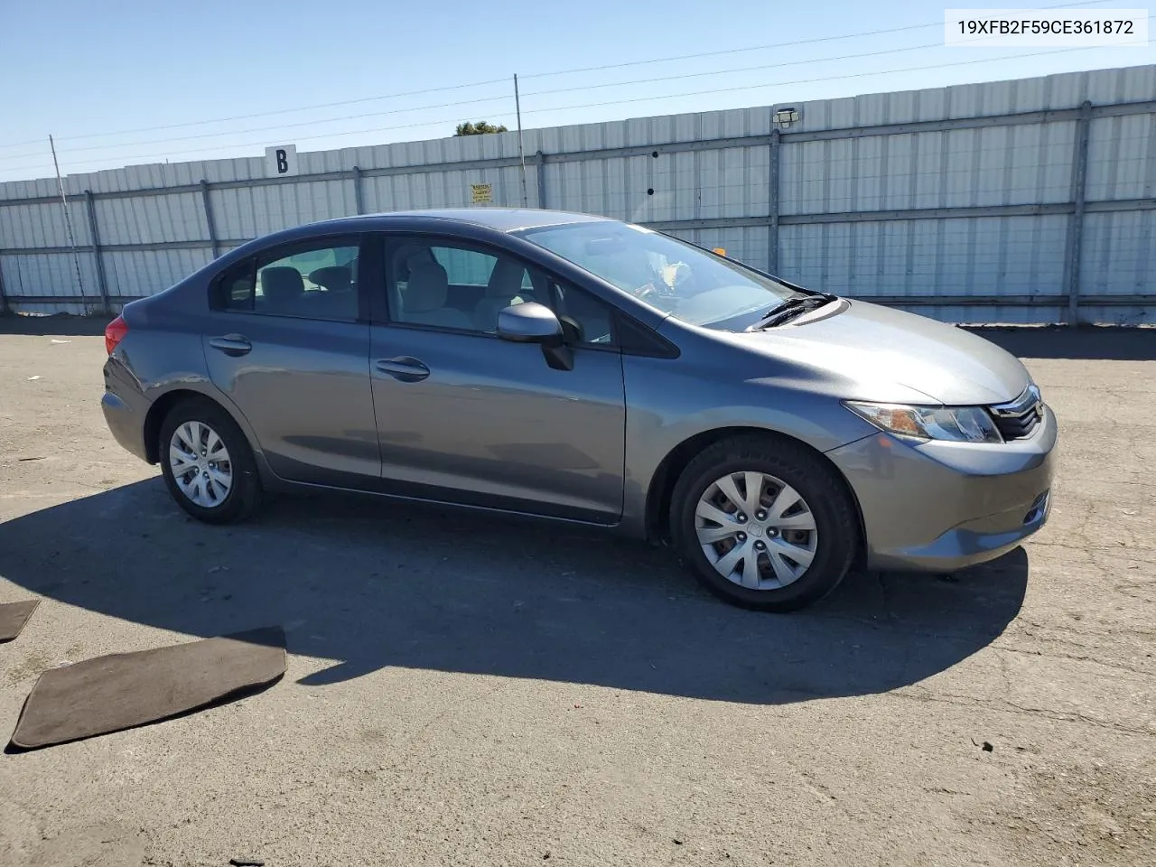 19XFB2F59CE361872 2012 Honda Civic Lx