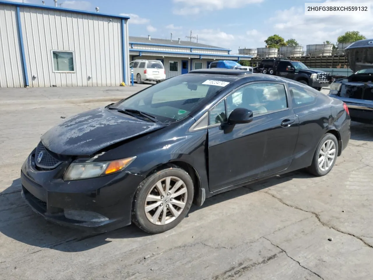 2012 Honda Civic Ex VIN: 2HGFG3B8XCH559132 Lot: 71623474