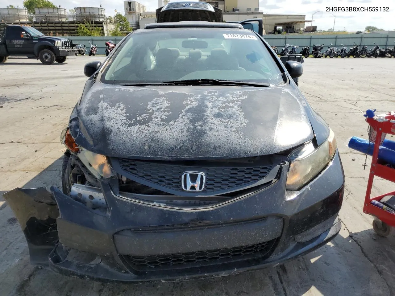 2012 Honda Civic Ex VIN: 2HGFG3B8XCH559132 Lot: 71623474