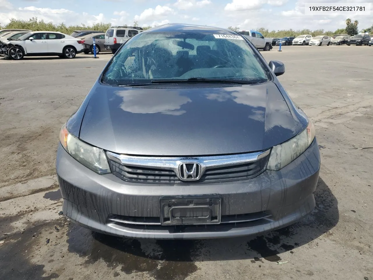 19XFB2F54CE321781 2012 Honda Civic Lx