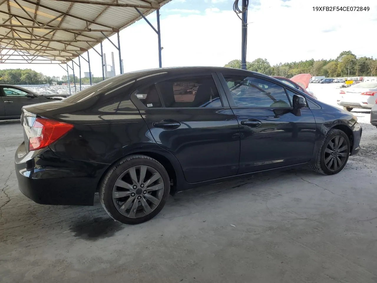 2012 Honda Civic Lx VIN: 19XFB2F54CE072849 Lot: 71804074