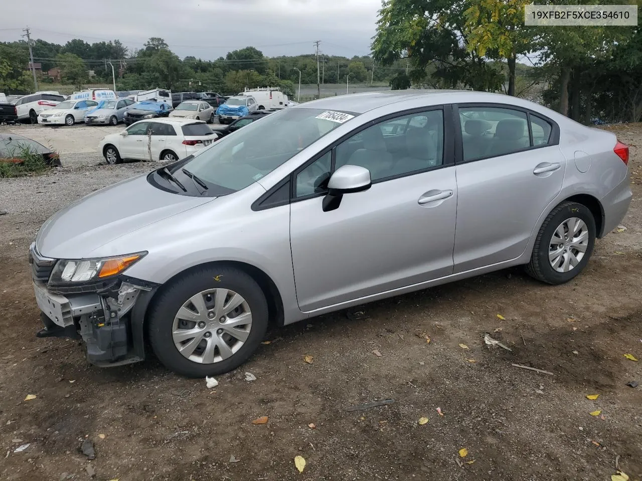 19XFB2F5XCE354610 2012 Honda Civic Lx