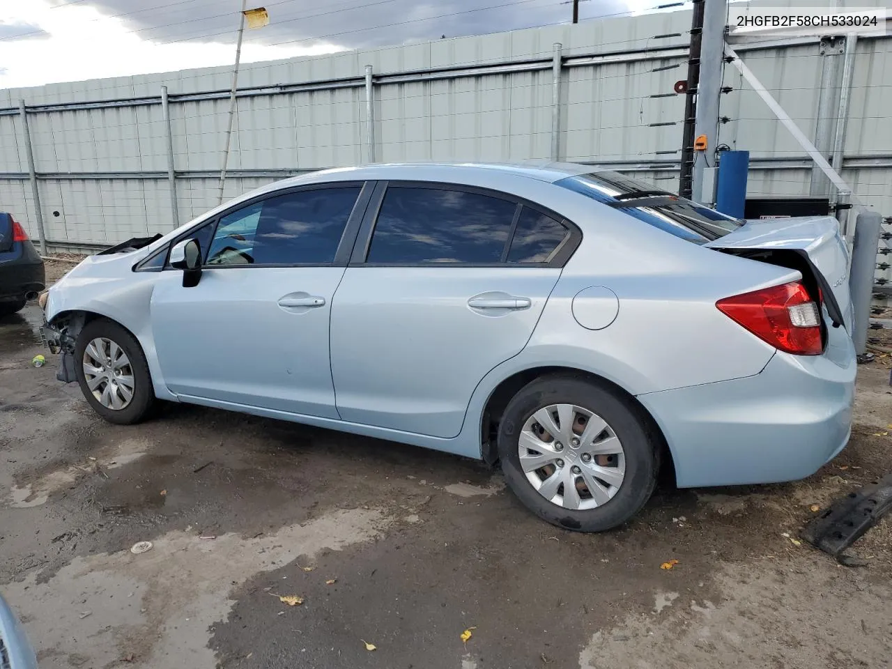 2HGFB2F58CH533024 2012 Honda Civic Lx